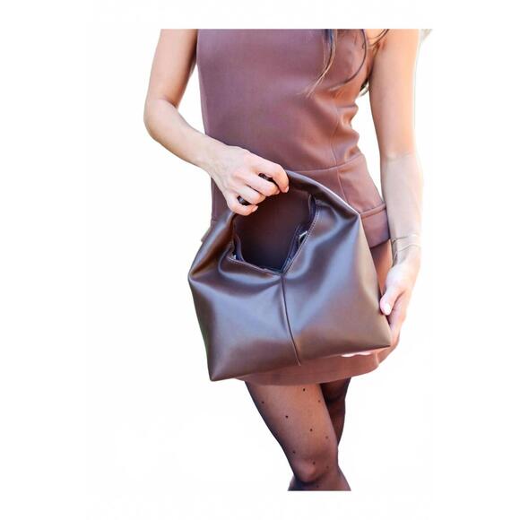 NEW BILLINI women's solene handle bag in chocolate - Picture 3 of 3